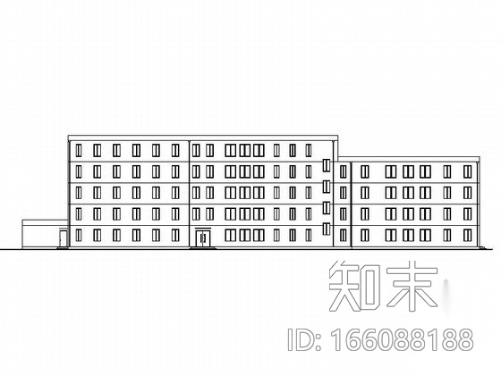 [毕业设计]某十八班教学楼建筑扩初图cad施工图下载【ID:166088188】