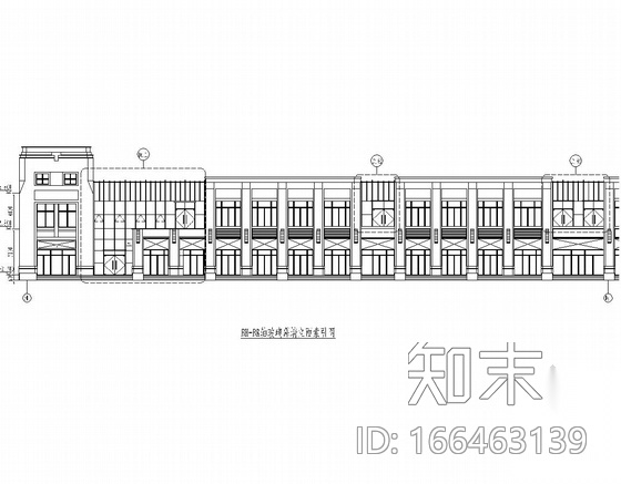 [武汉]国际商场幕墙结构施工图（两栋）cad施工图下载【ID:166463139】