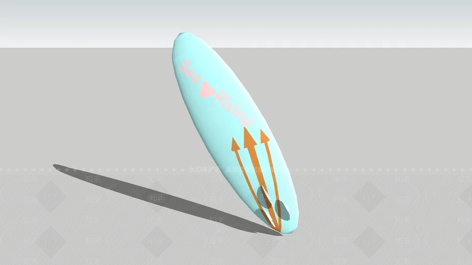 surfboard1.1SU模型下载【ID:1162056508】