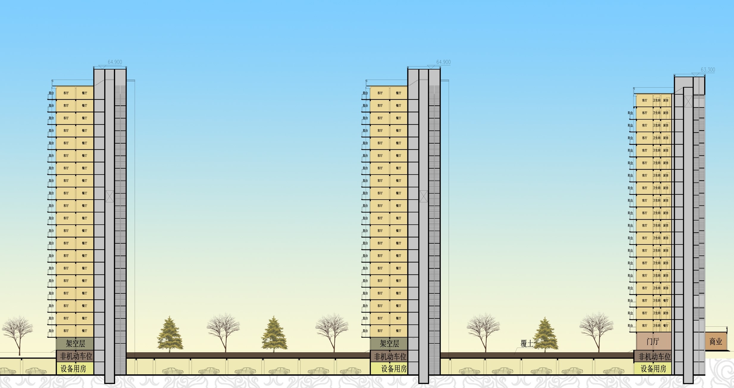 [安徽]大型综合性居住区规划项目设计方案文本（JPG+CAD...cad施工图下载【ID:165149140】