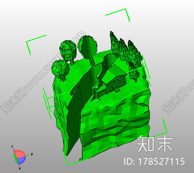 艺术品：明日之地3d打印模型下载【ID:178527115】