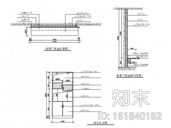 [湖南]现代两居室设计（含效果图）cad施工图下载【ID:161840182】