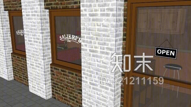 Salieri酒吧SU模型下载【ID:921211159】
