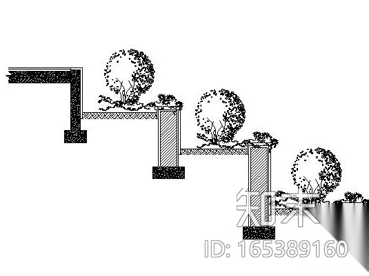 [重庆]某湖岸环境综合整治工程施工图cad施工图下载【ID:165389160】