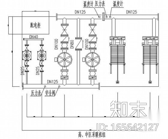 换热站旧城改造施工图施工图下载【ID:165642127】