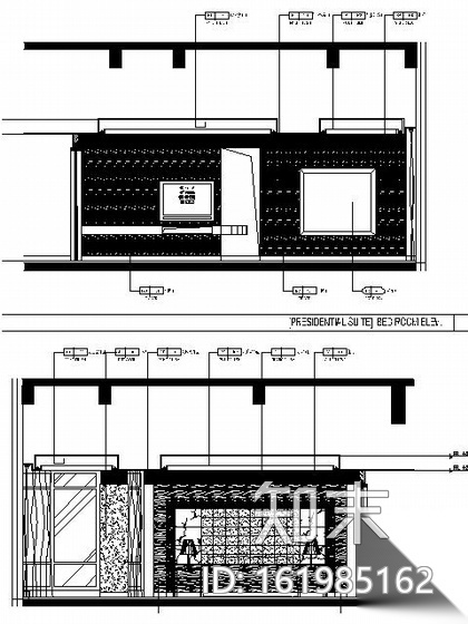 温州某酒店豪华套房施工图cad施工图下载【ID:161985162】