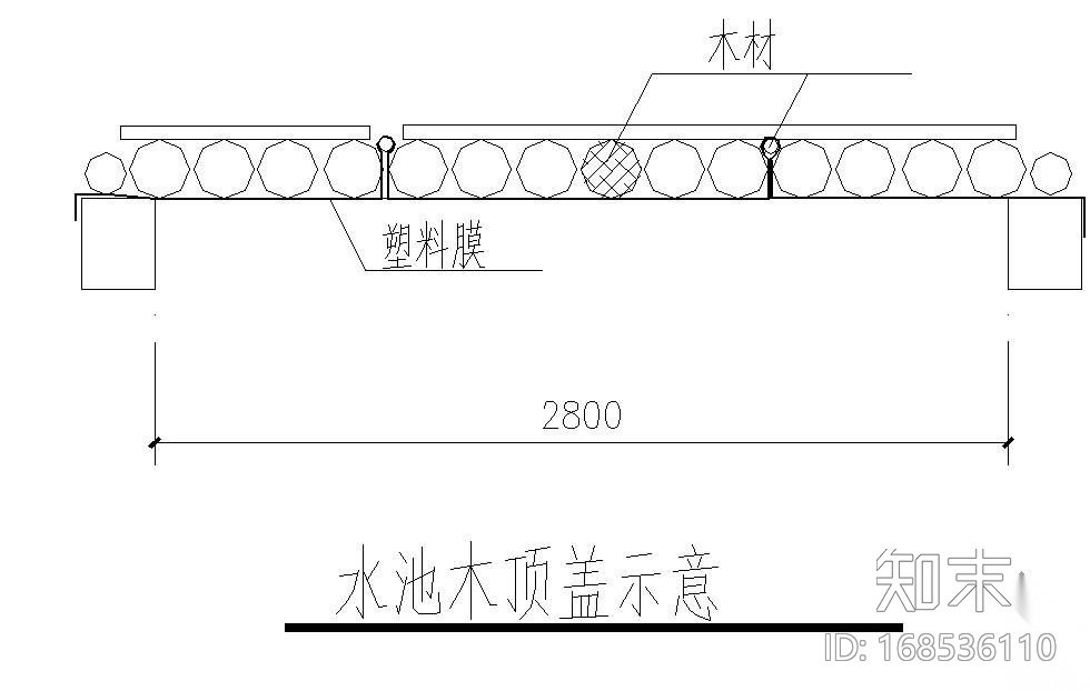 “母亲水窖”工程低造价砖砌蓄水池方案cad施工图下载【ID:168536110】