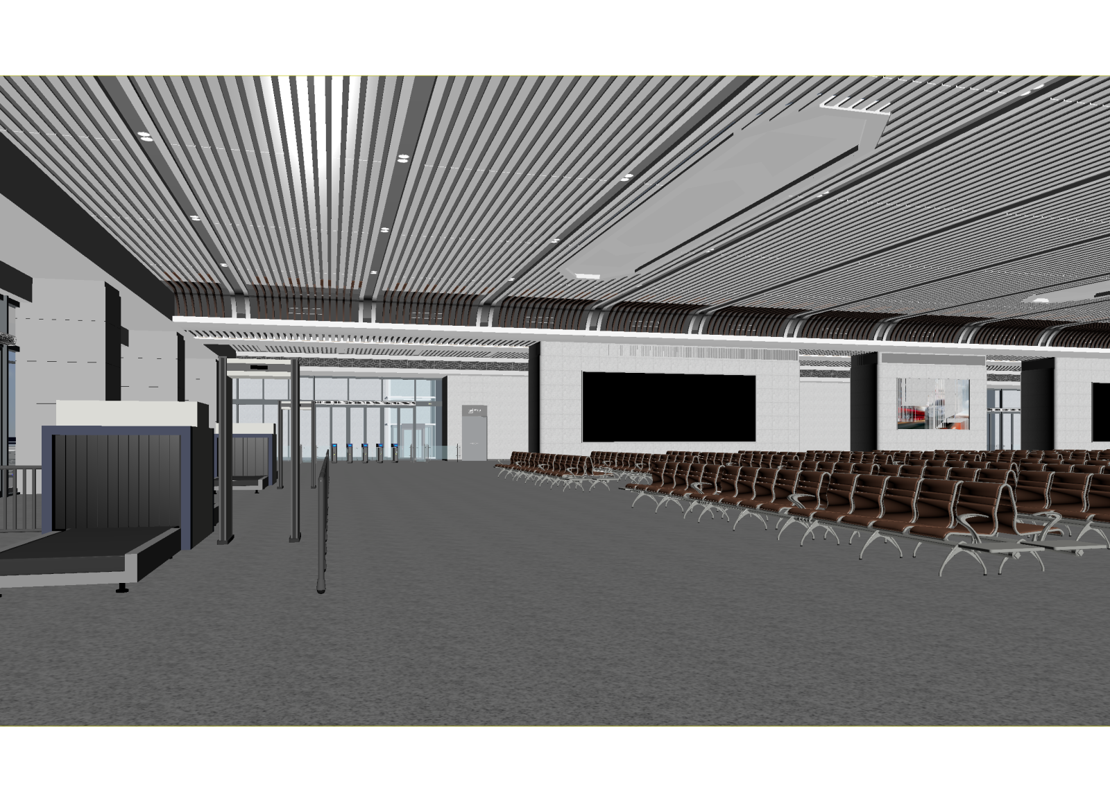 现代机场3D模型下载【ID:1214337724】