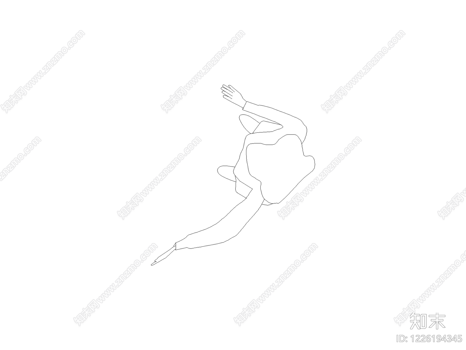 人物CAD图纸