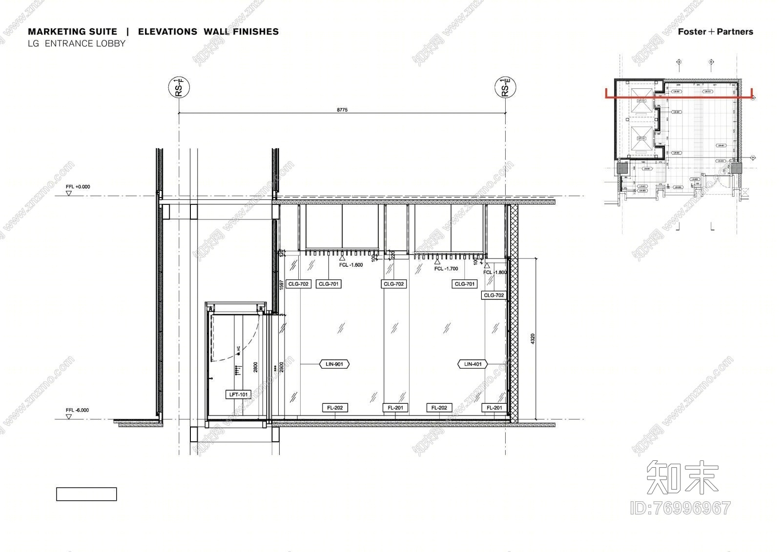 【如恩&设计共和】大涌华润城新展示中心丨设计方案+软装方案+施工图丨165M丨cad施工图下载【ID:76996967】