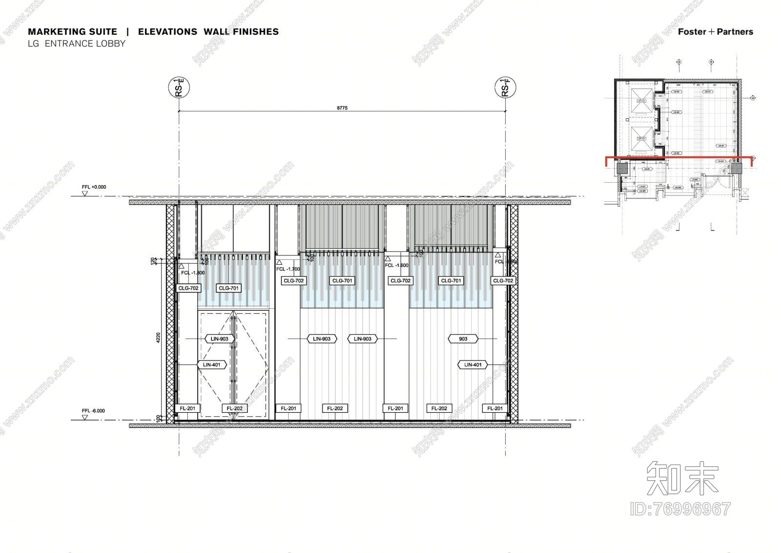 【如恩&设计共和】大涌华润城新展示中心丨设计方案+软装方案+施工图丨165M丨cad施工图下载【ID:76996967】