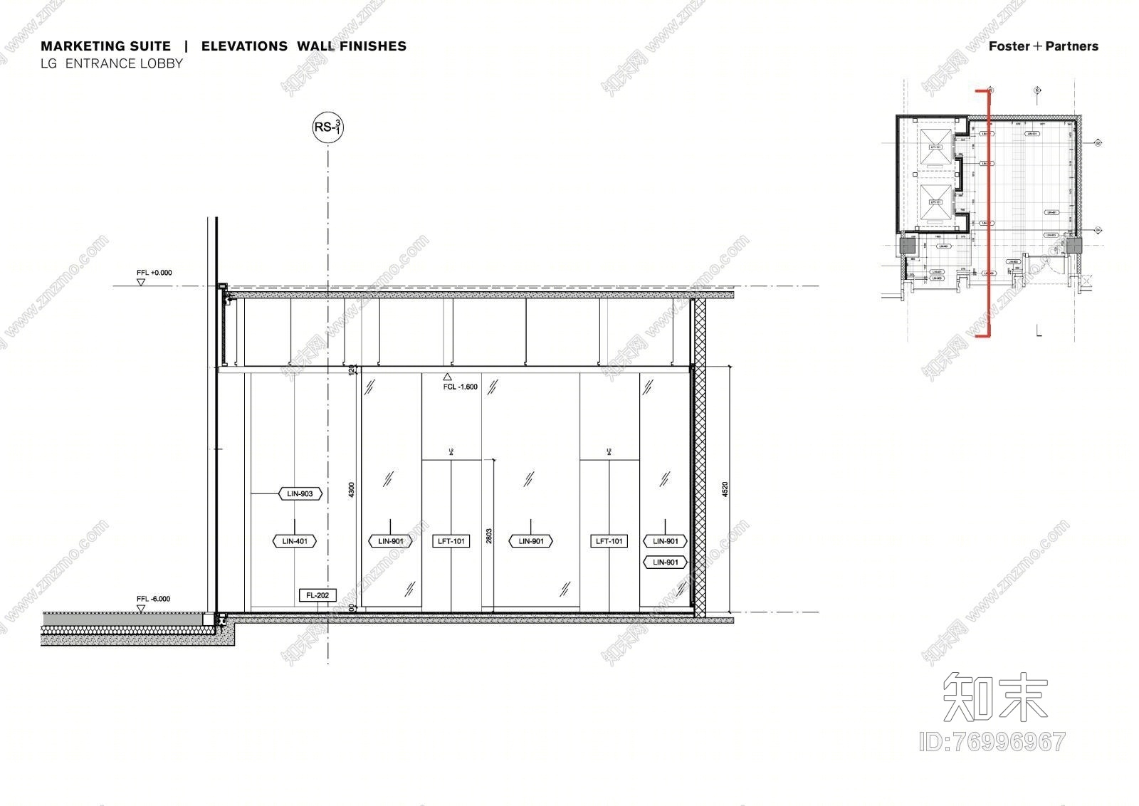 【如恩&设计共和】大涌华润城新展示中心丨设计方案+软装方案+施工图丨165M丨cad施工图下载【ID:76996967】