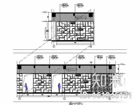 [上海]高档五星级酒店日本餐厅装修图（含效果）cad施工图下载【ID:161946131】