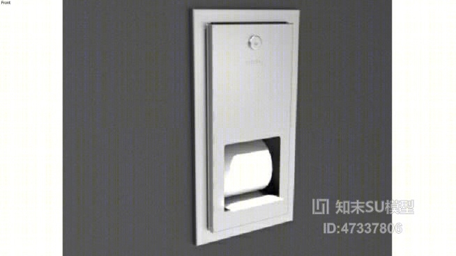 rodx672e双纸卷架与主轴系统为嵌入式安装SU模型下载【ID:47337806】