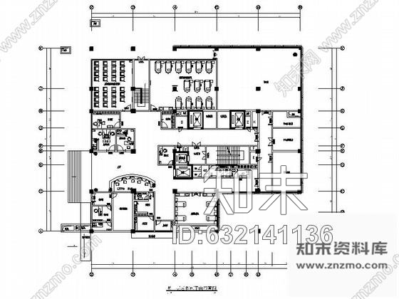 施工图重庆某医院急救部室内装修图cad施工图下载【ID:632141136】