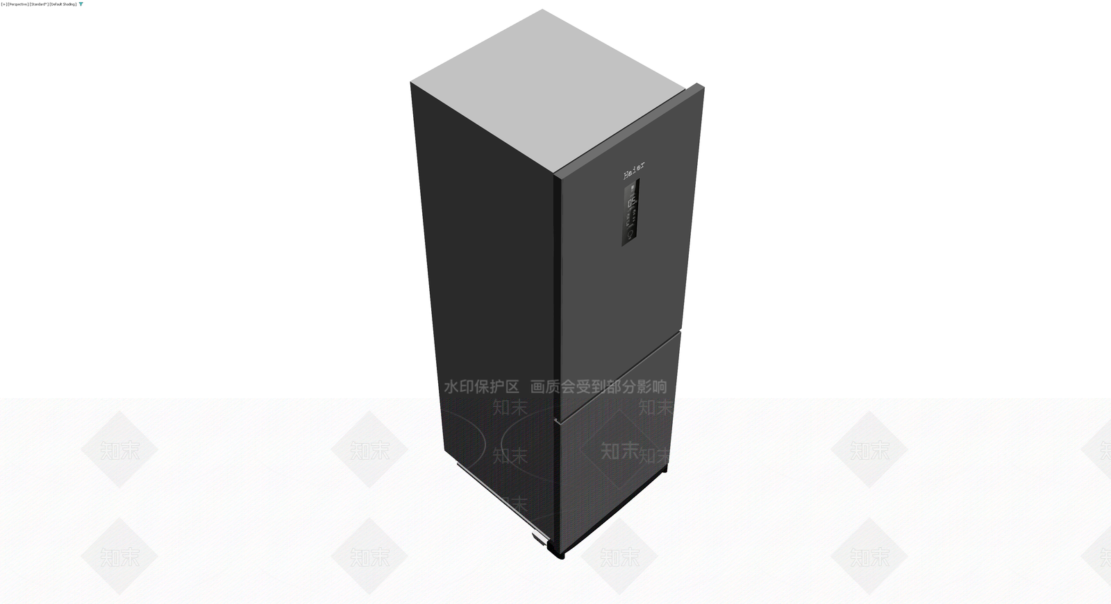 海尔双门冰箱模型3D模型下载【ID:1230165574】