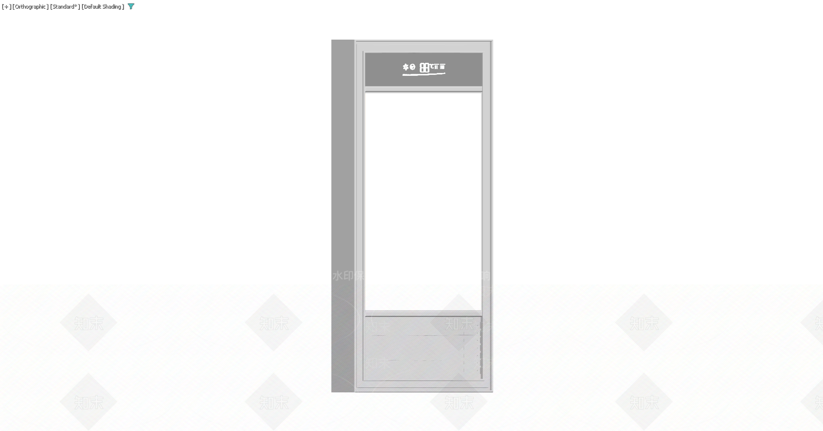 立式智能显示屏/广告机3D模型下载【ID:1229593640】