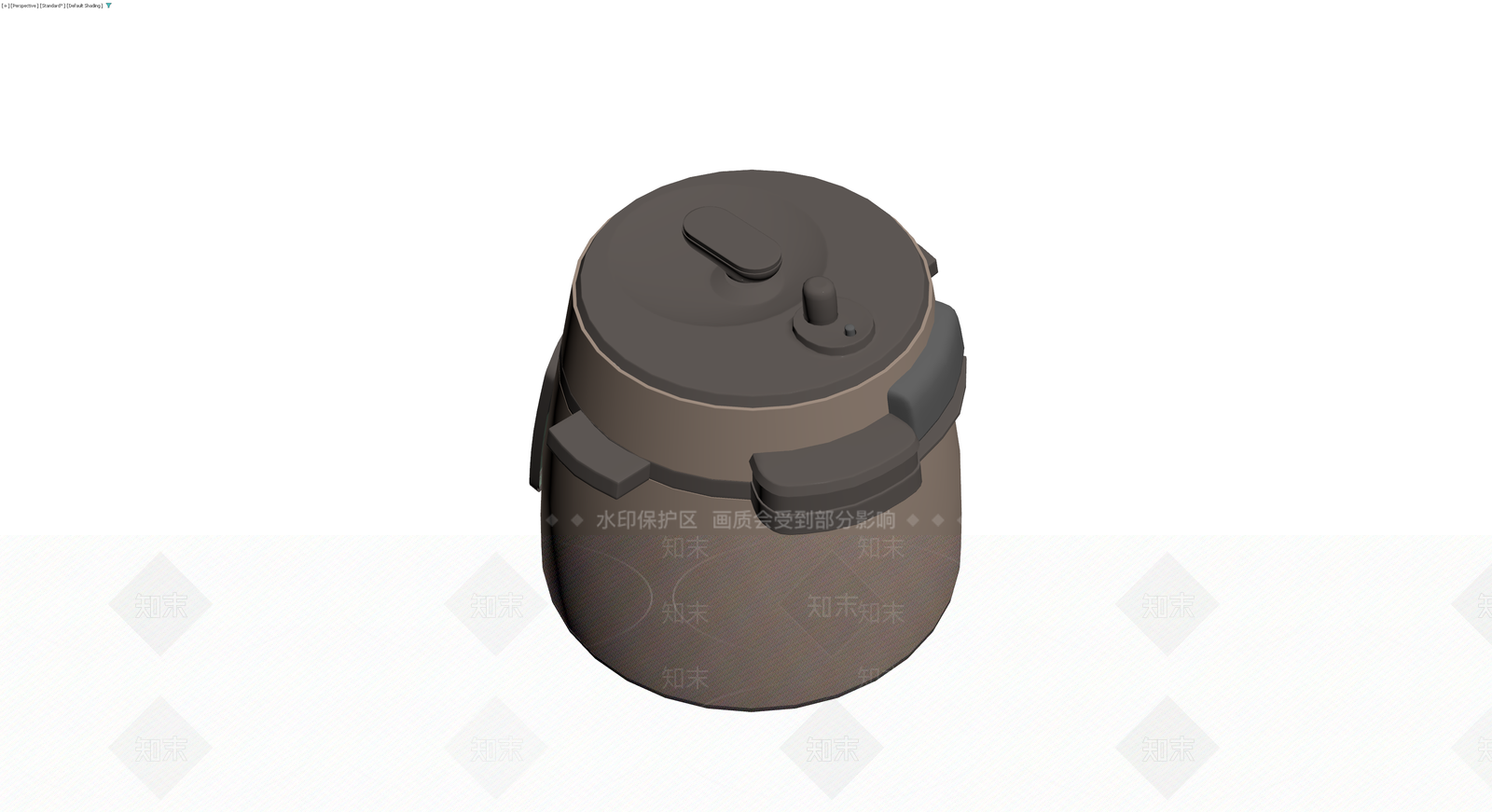 美的电压力锅模型3D模型下载【ID:1230383714】