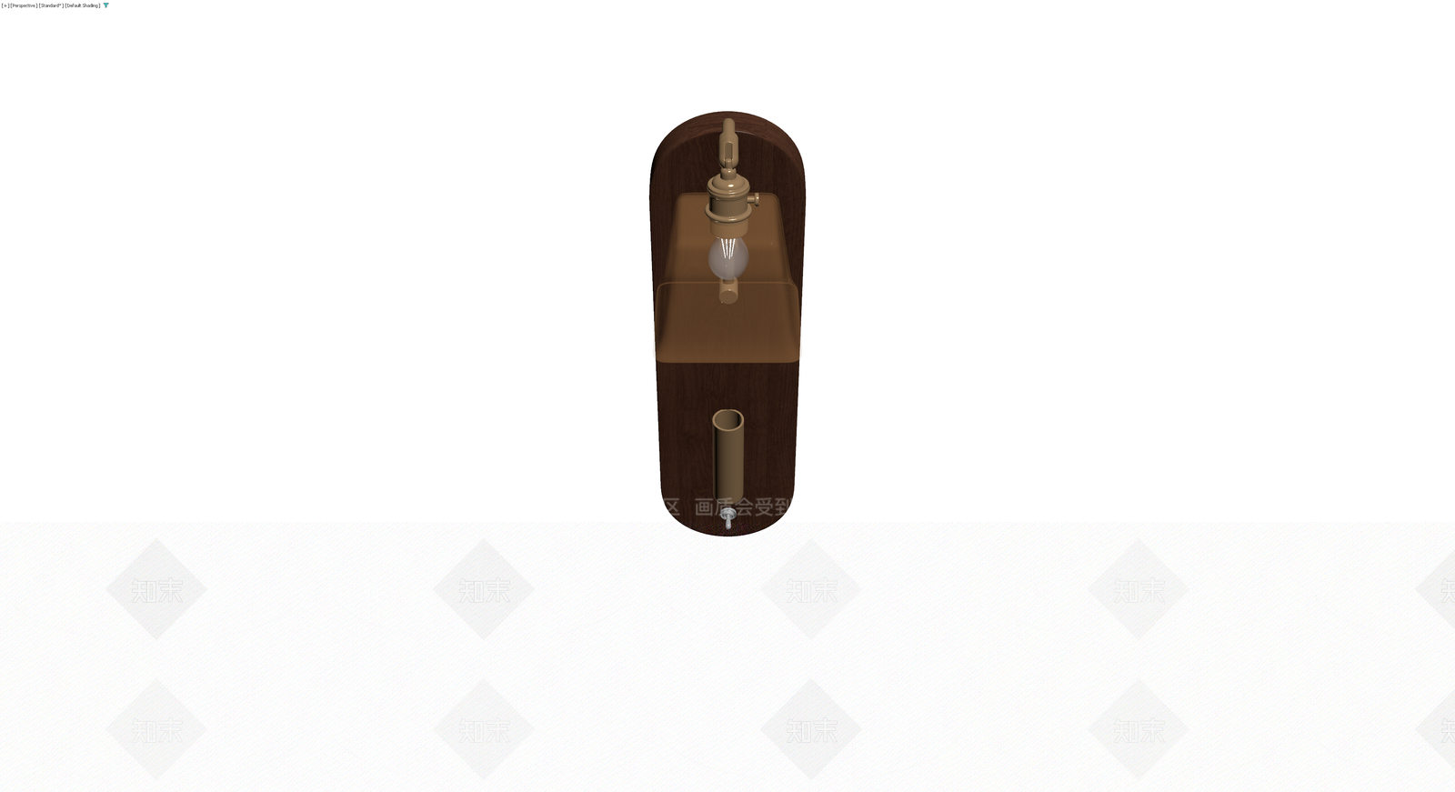 复古壁灯组件3D模型下载【ID:1230101412】
