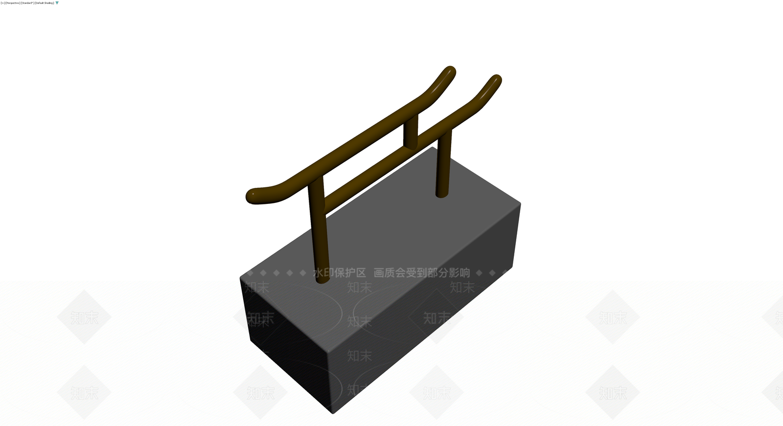 日式鸟居门景观模型3D模型下载【ID:1230345302】