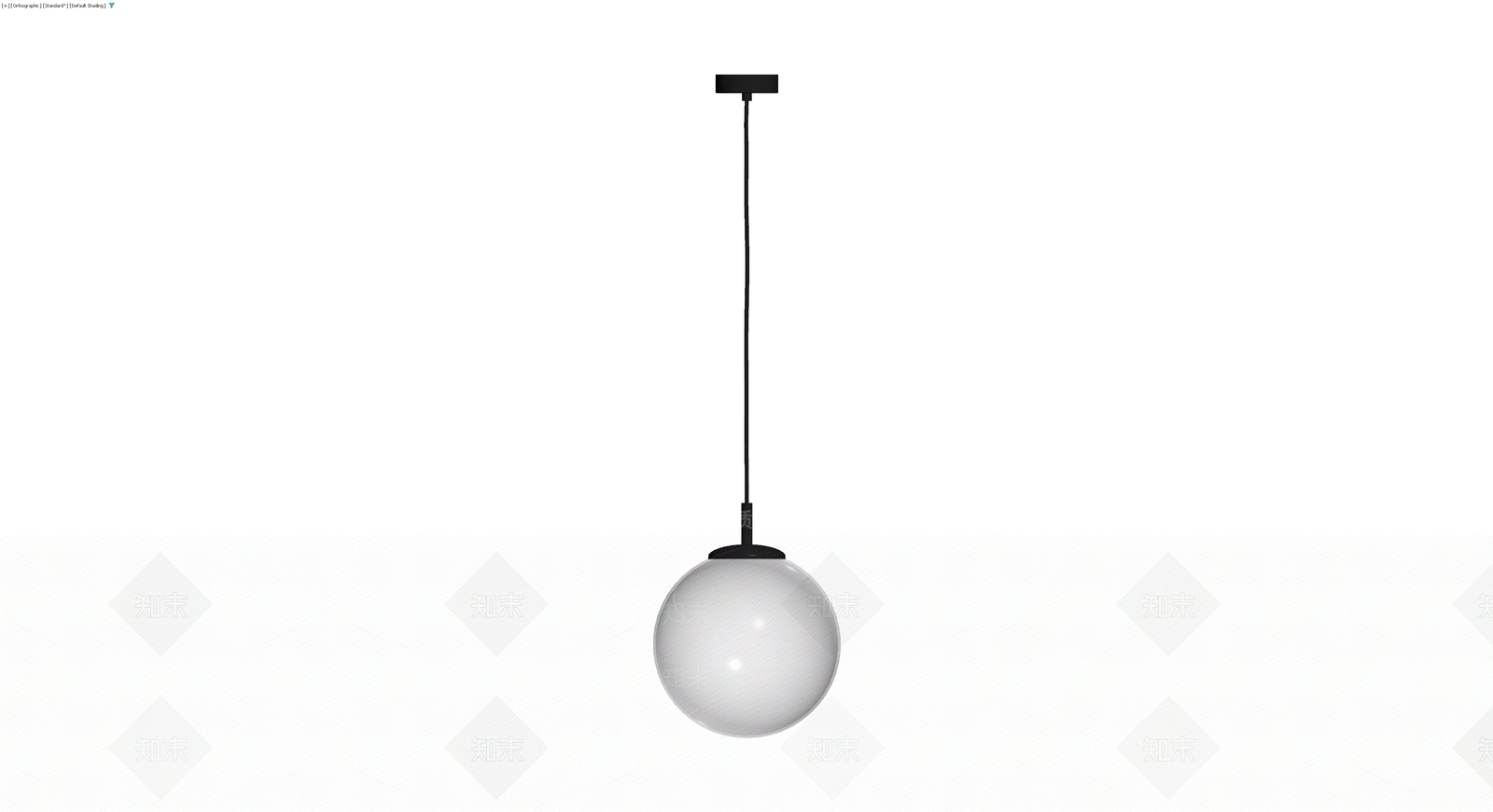 黑色吊灯模型3D模型下载【ID:1230743608】