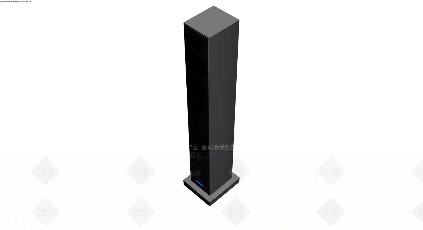 落地音箱模型3D模型下载【ID:1230410271】