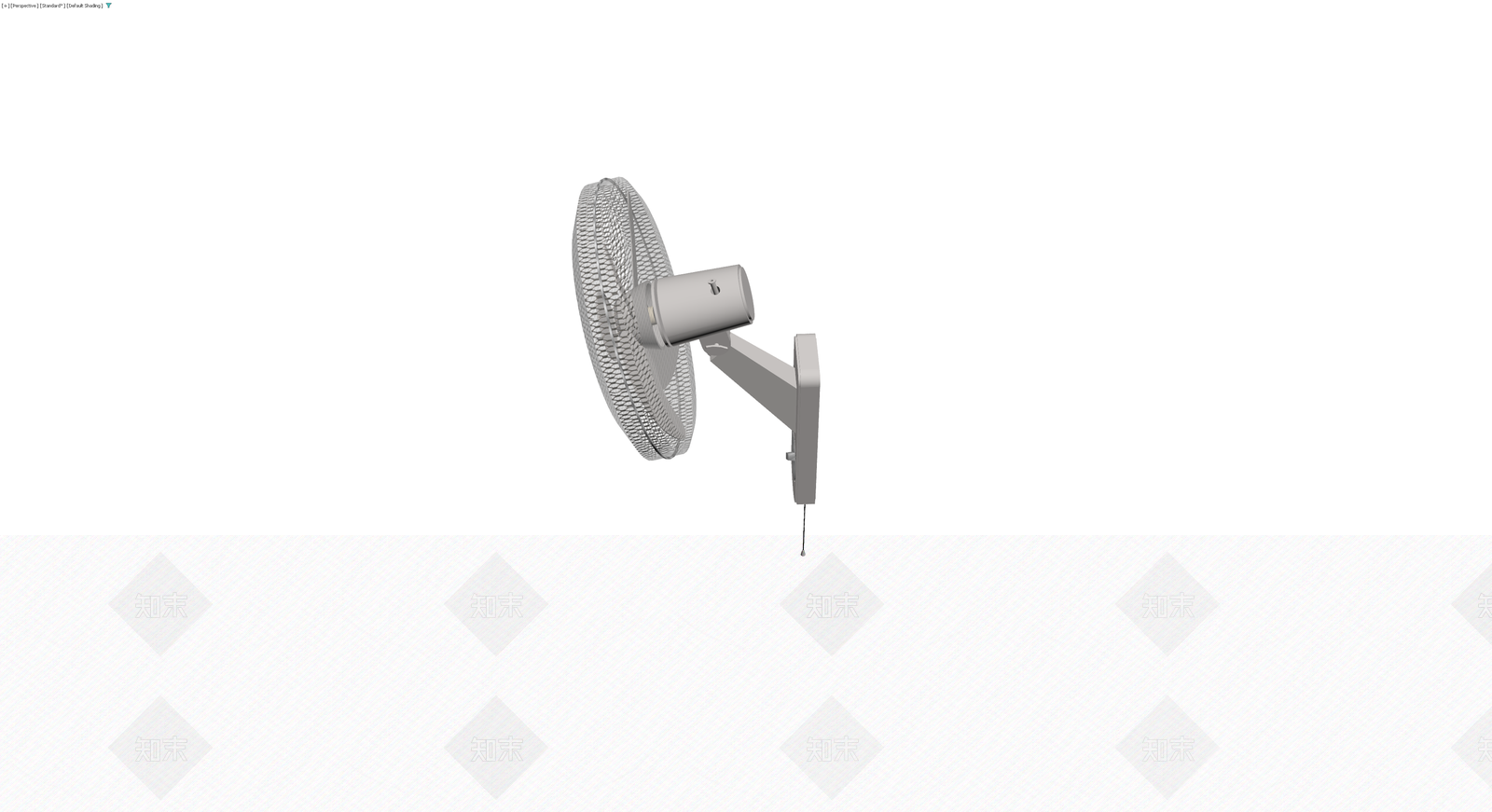 壁扇（含底座与网罩）3D模型下载【ID:1229933942】