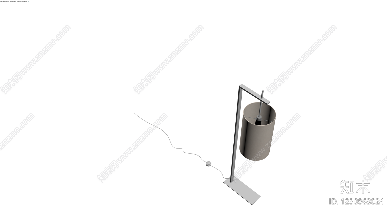现代极简落地灯3D模型下载【ID:1230863024】