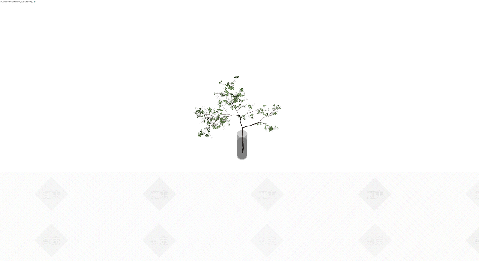 带盆绿植盆栽3D模型下载【ID:1229678644】