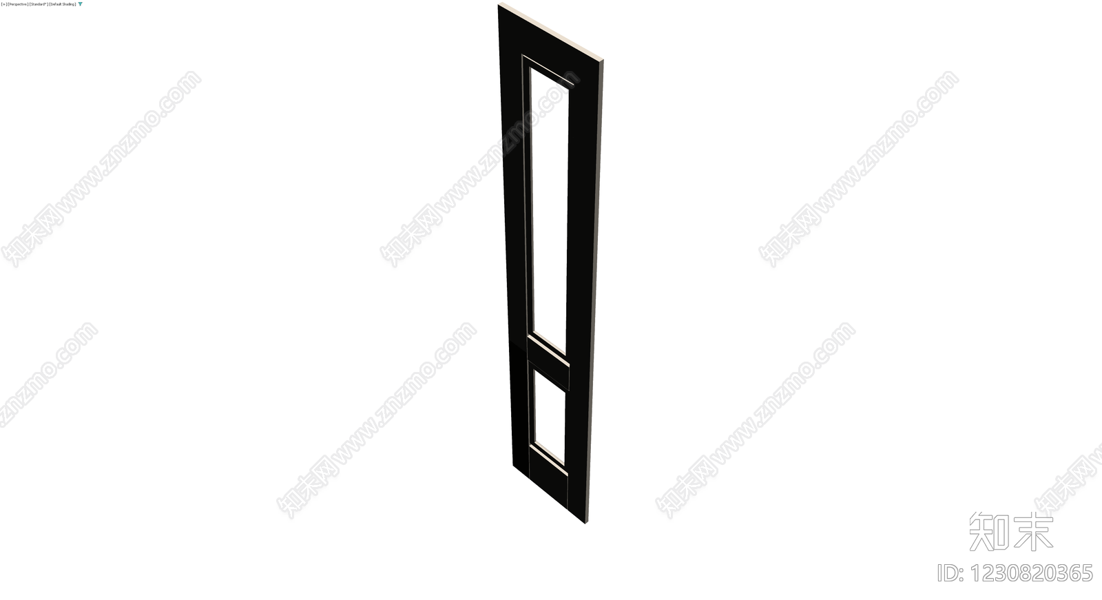 双窗格成品门体3D模型下载【ID:1230820365】