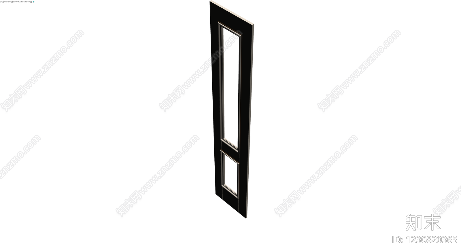 双窗格成品门体3D模型下载【ID:1230820365】