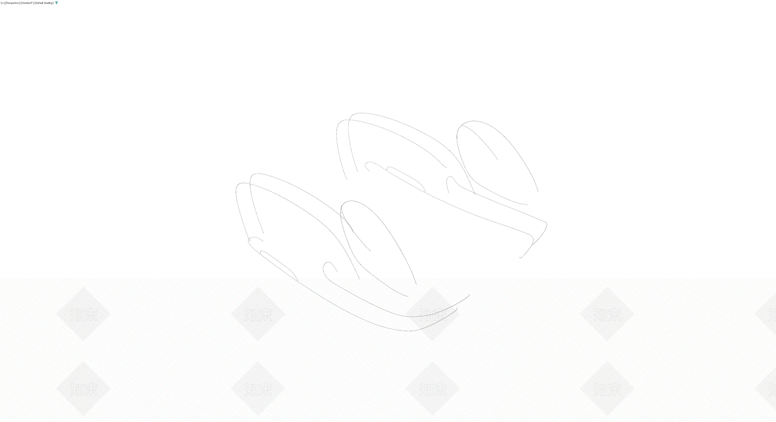 双人沙发线框模型3D模型下载【ID:1230760086】