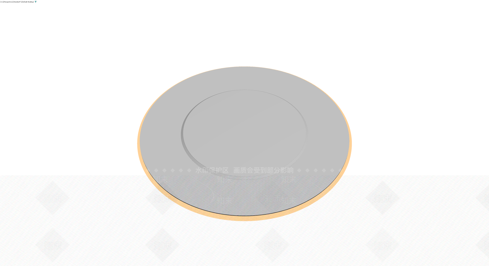 灰色圆形矮凳/坐墩3D模型下载【ID:1230774093】