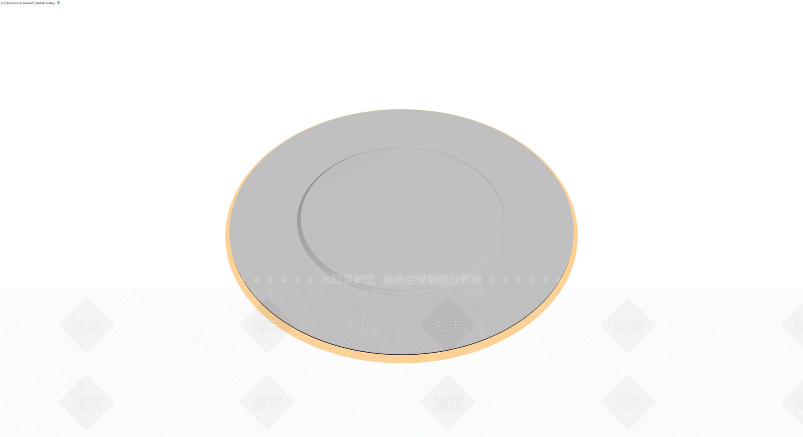 灰色圆形矮凳/坐墩3D模型下载【ID:1230774093】