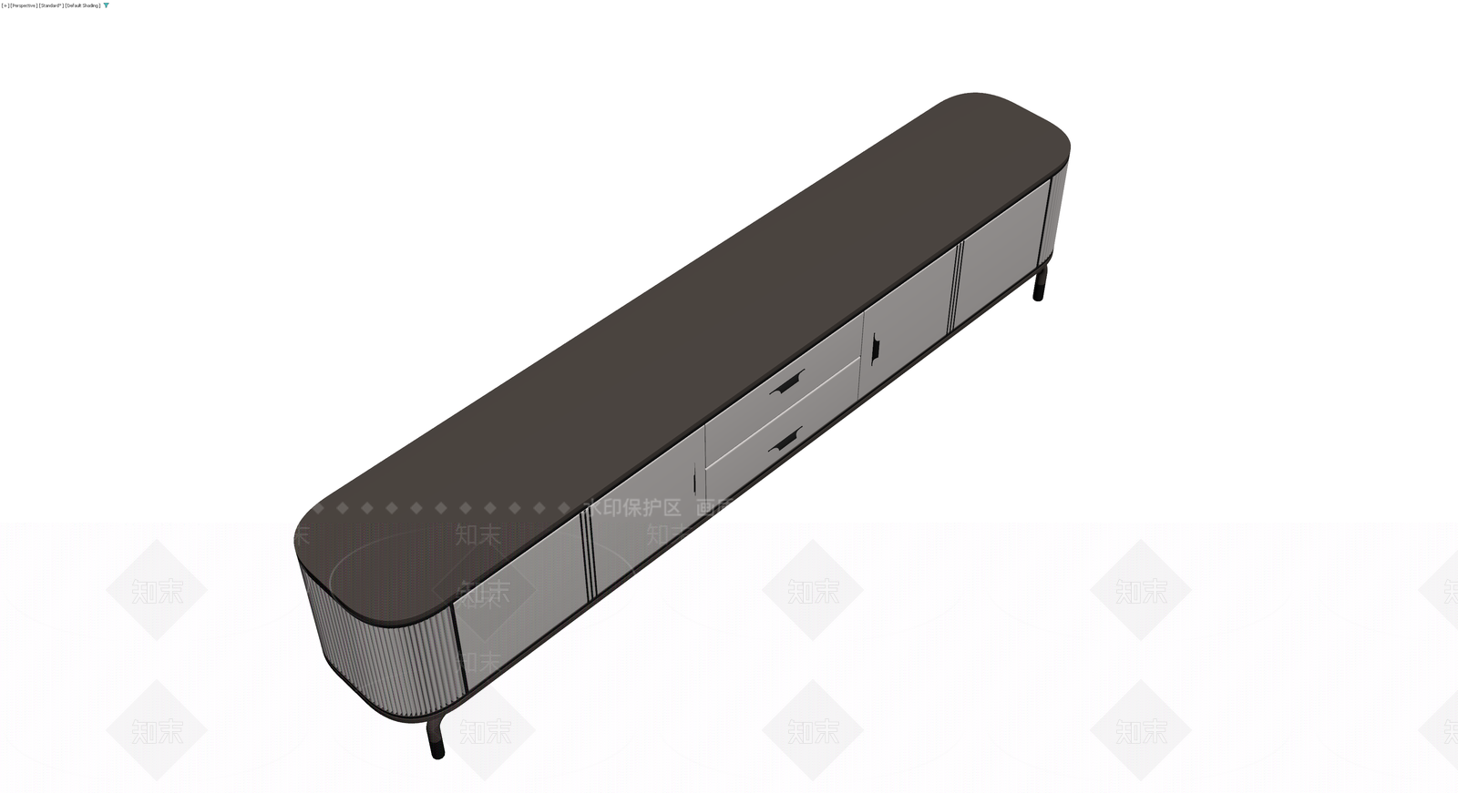现代风格电视柜组合3D模型下载【ID:1230409002】
