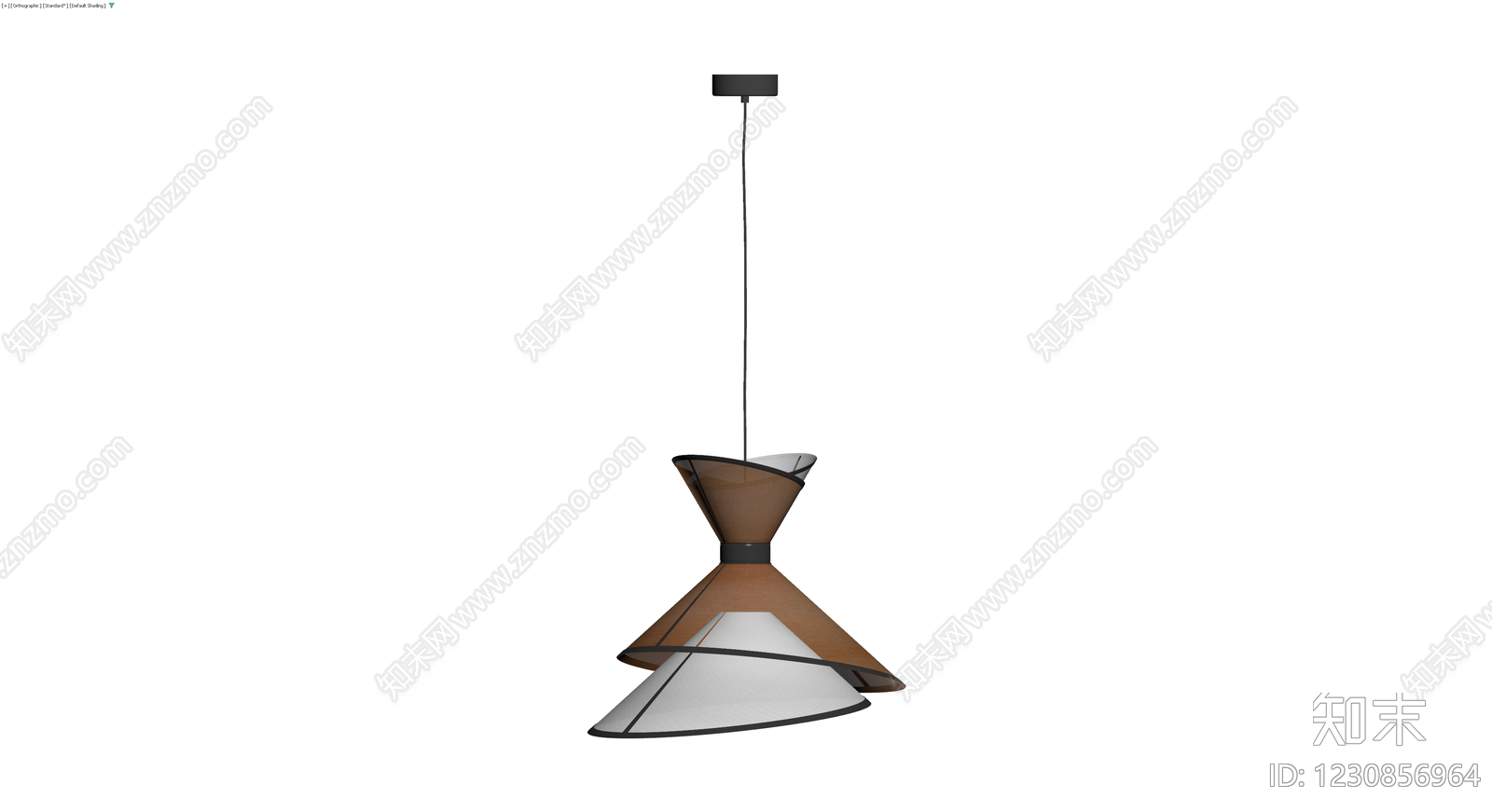 现代风格吊灯3D模型下载【ID:1230856964】