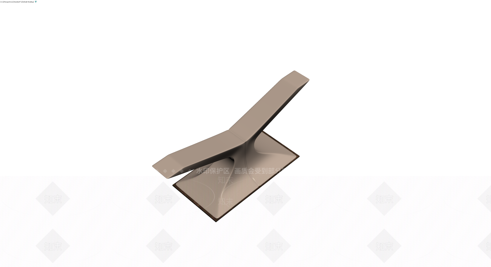 现代风格X型边几3D模型下载【ID:1230541993】