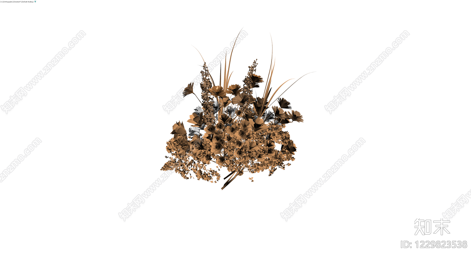 干燥花艺组合模型3D模型下载【ID:1229823538】