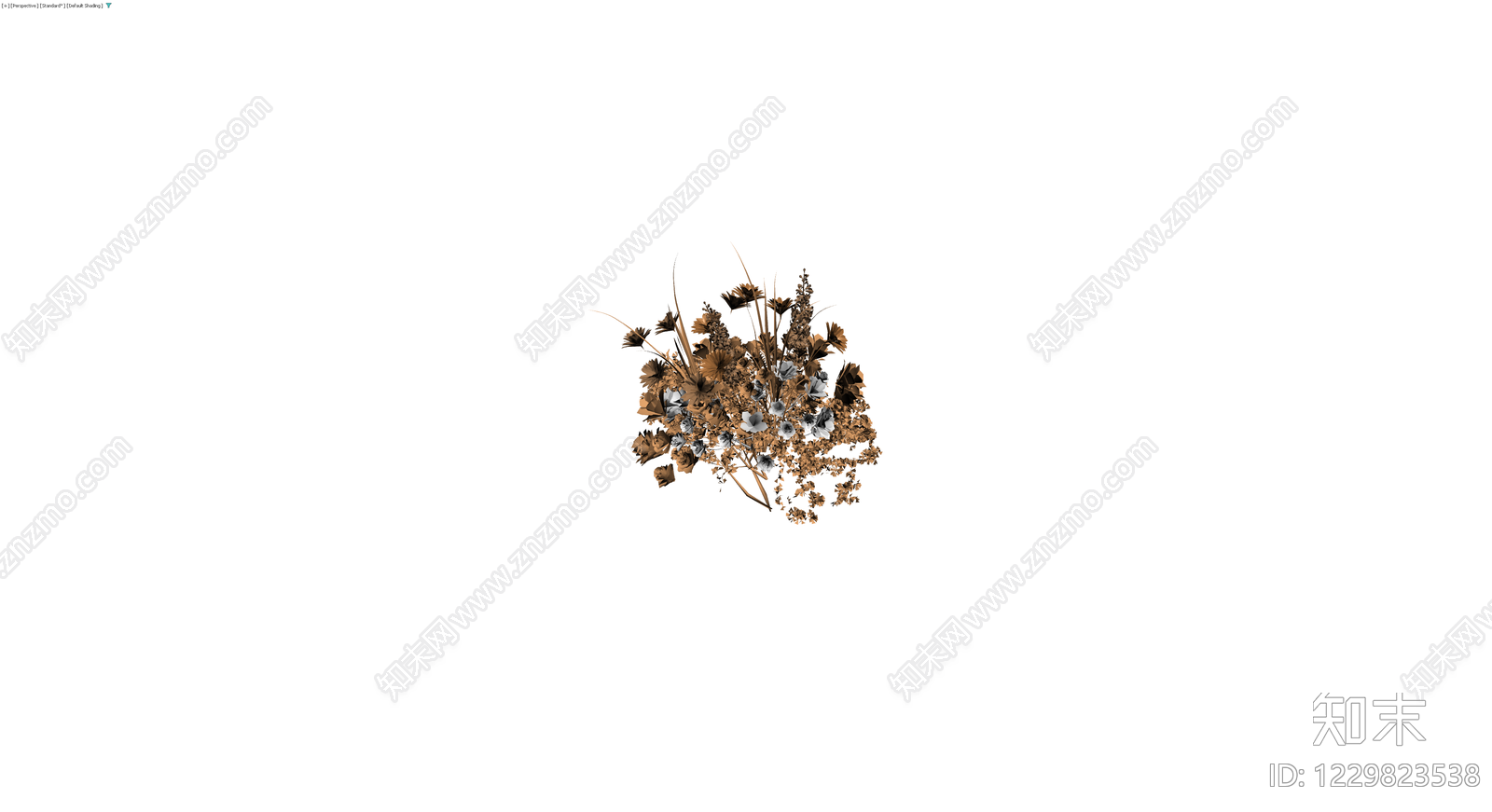 干燥花艺组合模型3D模型下载【ID:1229823538】