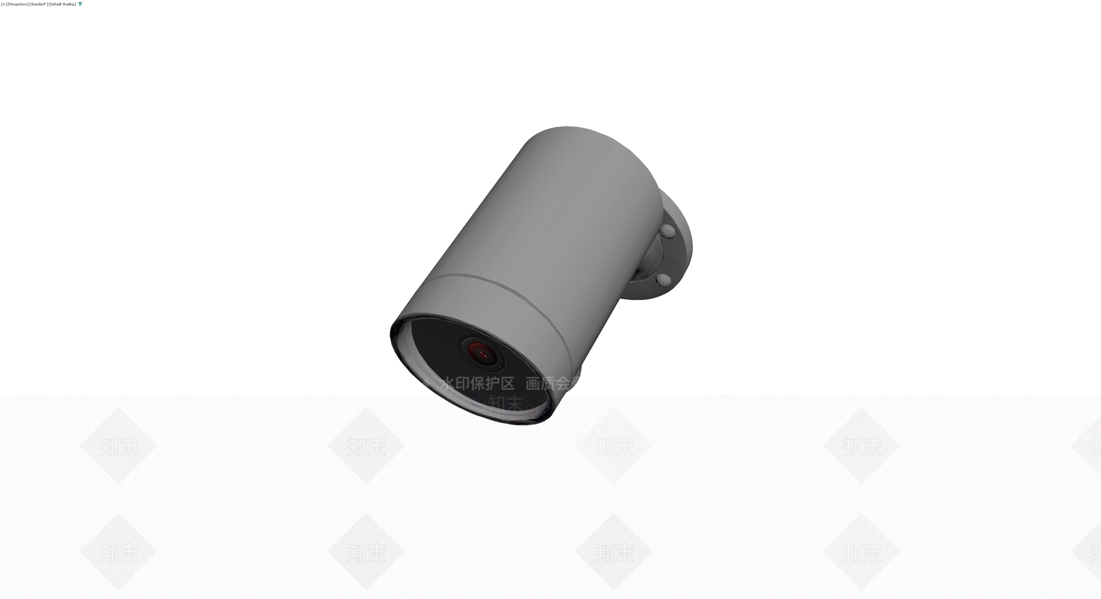 安防监控摄像头模型3D模型下载【ID:1230384950】