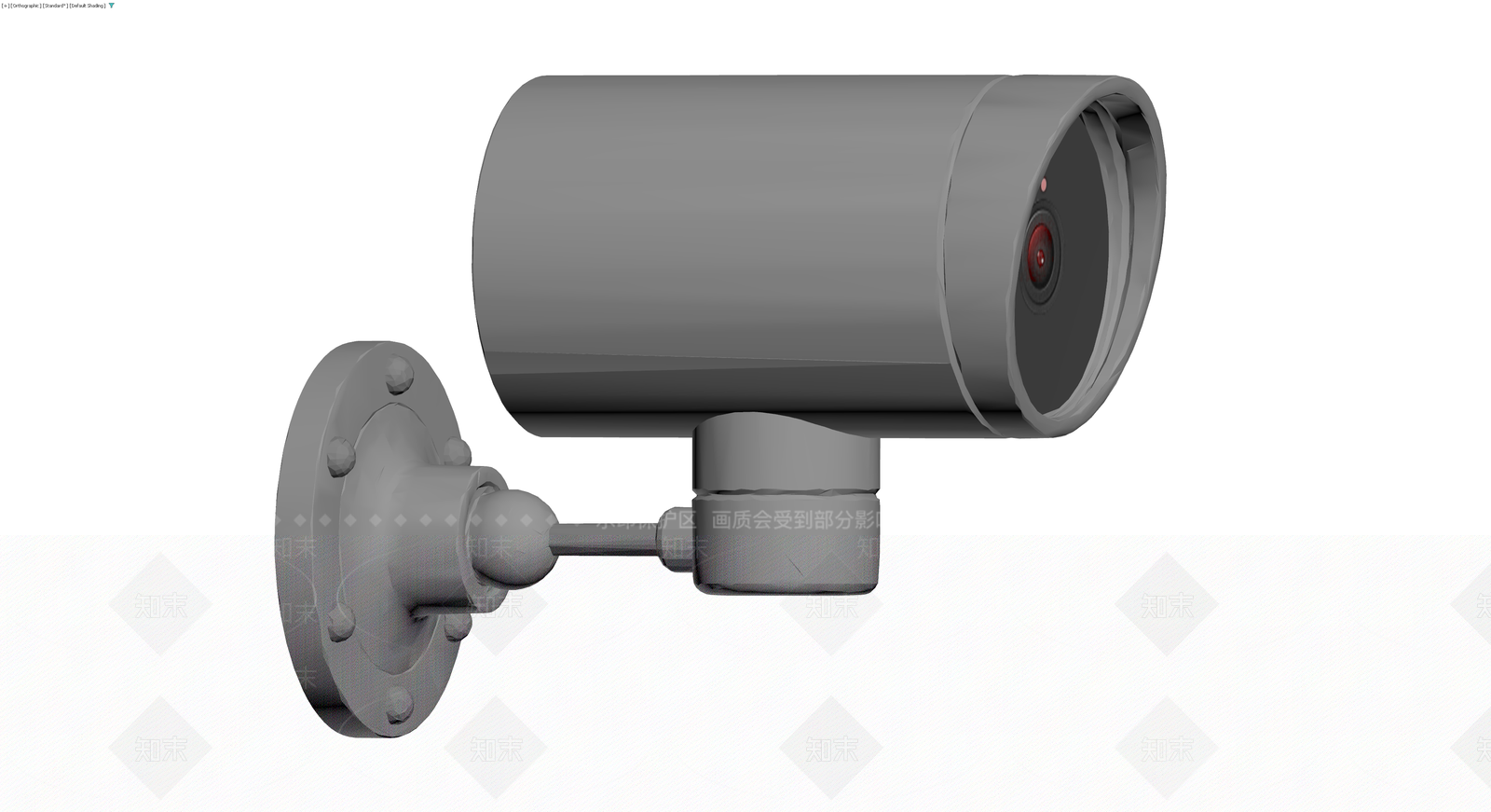 安防监控摄像头模型3D模型下载【ID:1230384950】