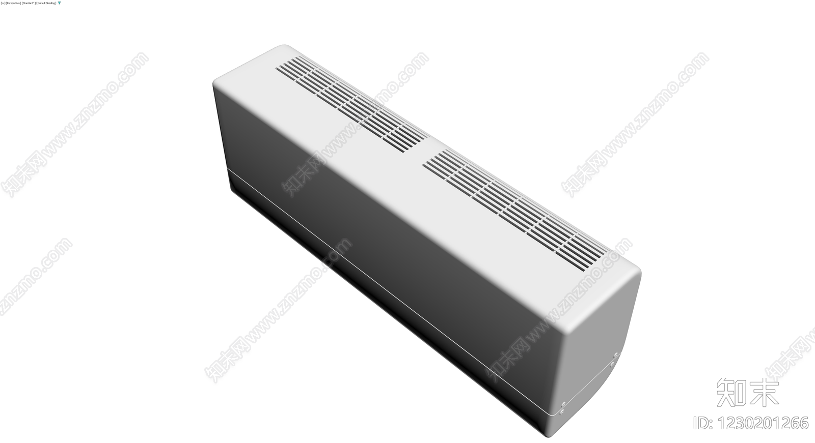 白色壁挂式空调3D模型下载【ID:1230201266】