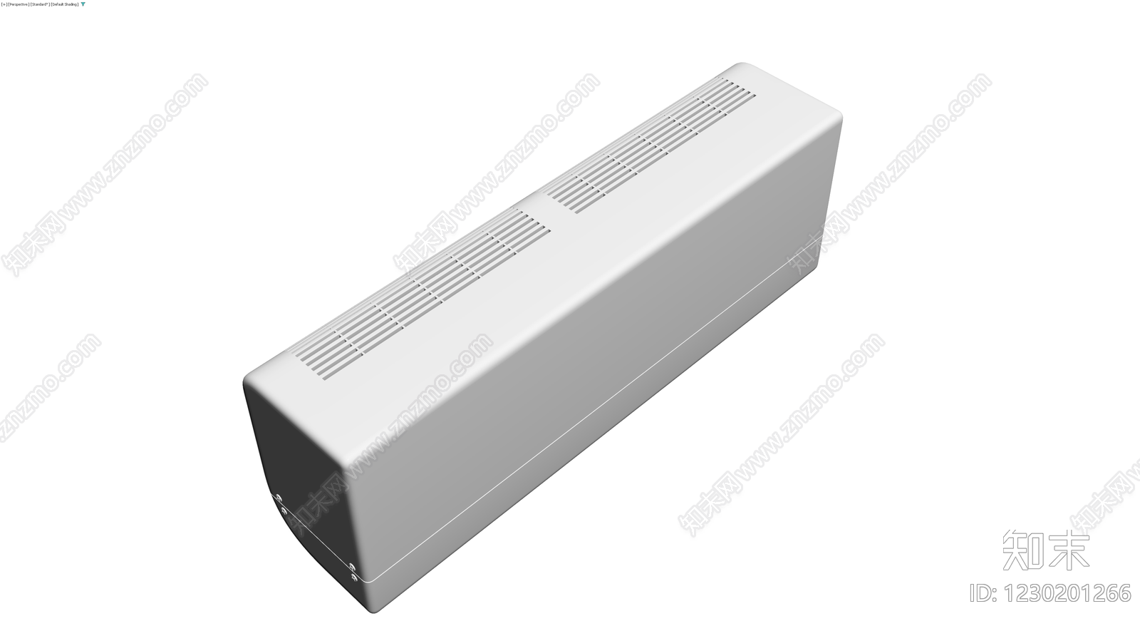 白色壁挂式空调3D模型下载【ID:1230201266】
