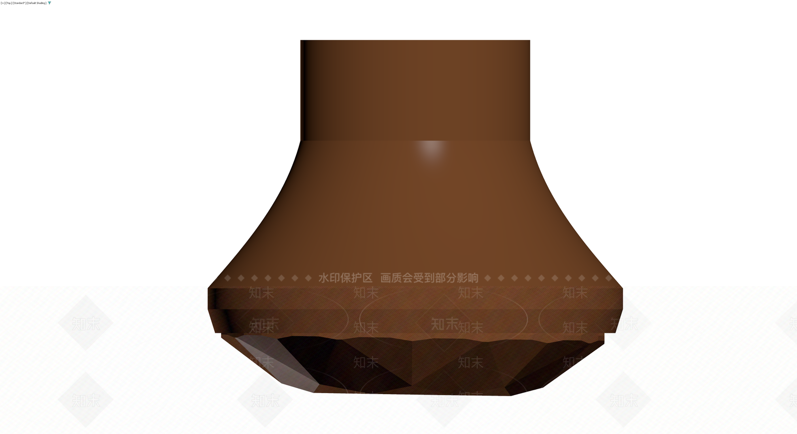 棕色低多面体门挡3D模型下载【ID:1230374178】