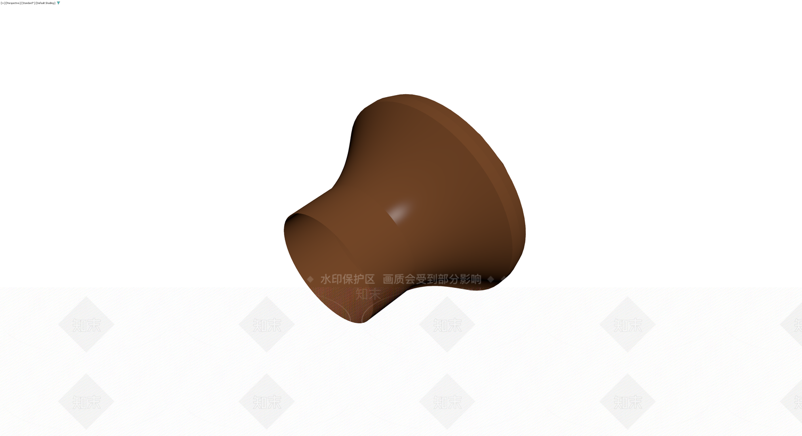棕色低多面体门挡3D模型下载【ID:1230374178】