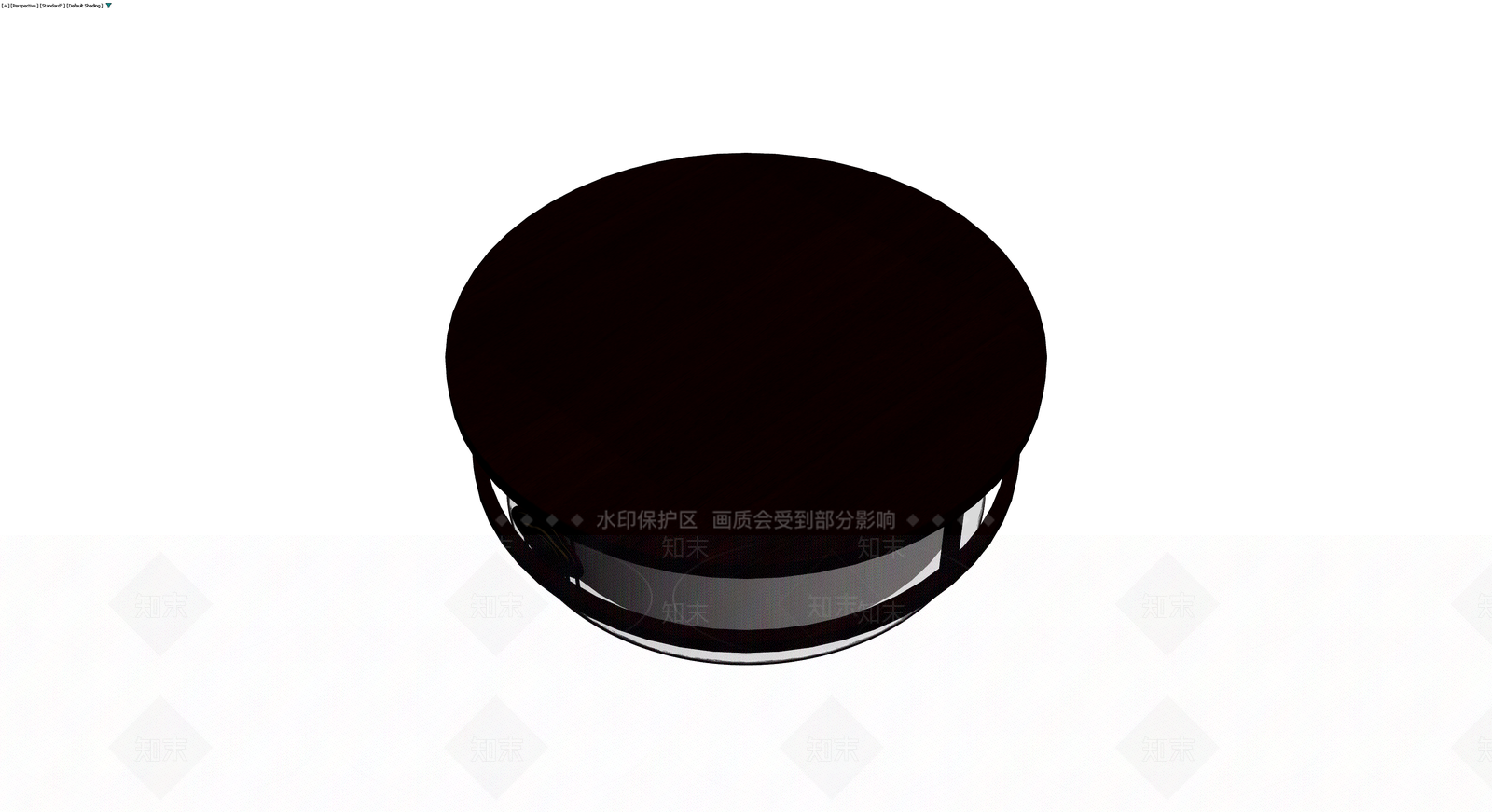 中式圆形茶几3D模型下载【ID:1229680230】