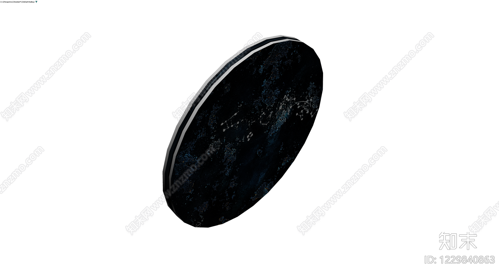 星空纹理圆盘3D模型下载【ID:1229840863】