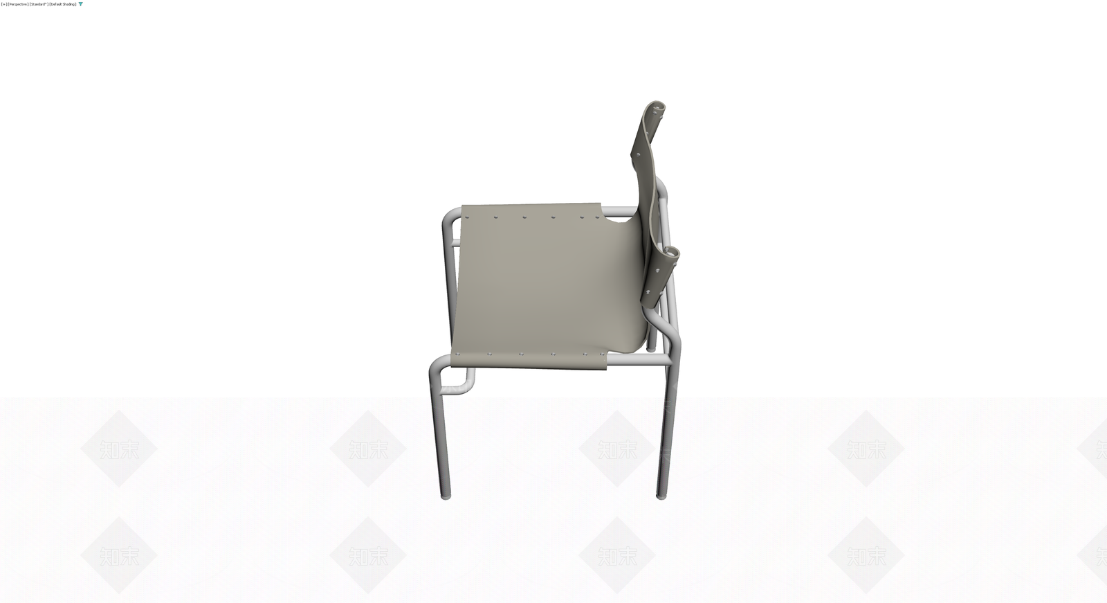 现代风格金属框架椅子3D模型下载【ID:1230402297】