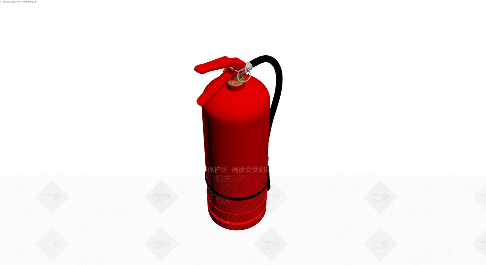 红色手提式灭火器3D模型下载【ID:1230682308】