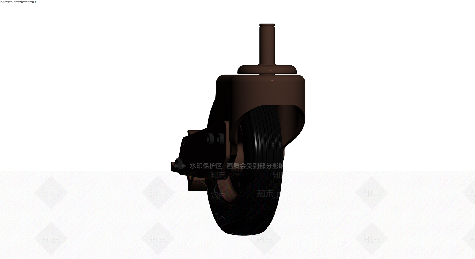 工业脚轮组件3D模型下载【ID:1230770645】